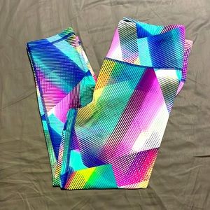 VS sport multi color capri leggings